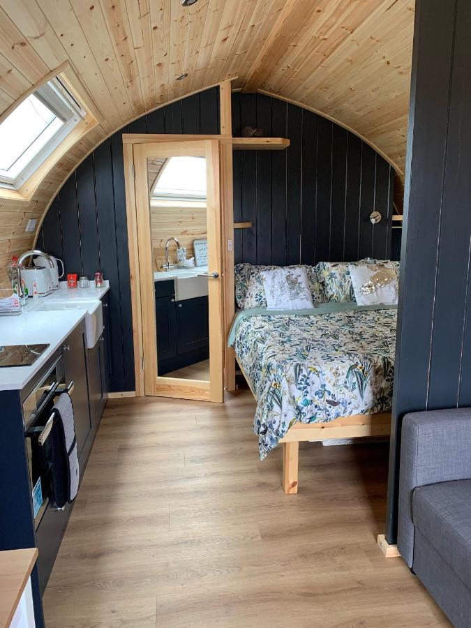 Thistle Pod Farm Stay With Hottub Sleeps 2 Galston  Zewnętrze zdjęcie